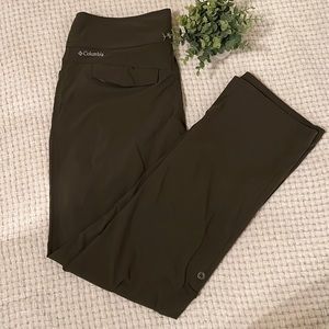 Columbia Omni-Shield Army Green Advanced Repellency Pants Size 10